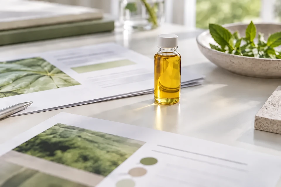 Illustrative golden algal oil and ingredient specification planning